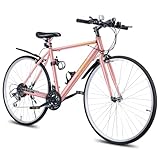 新作 Mixiu クロスバイク 自転車 シマノ変速機 21段変速ギア 700C 27